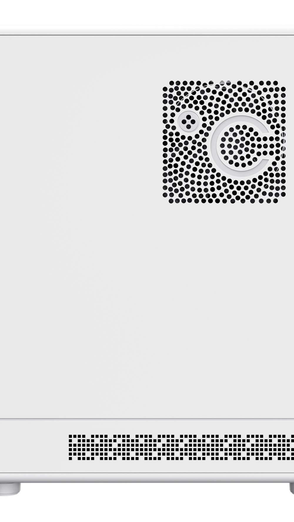 TEROS 13122G Caja de Ordenador ATX White, Gaming, Frontal ARGB