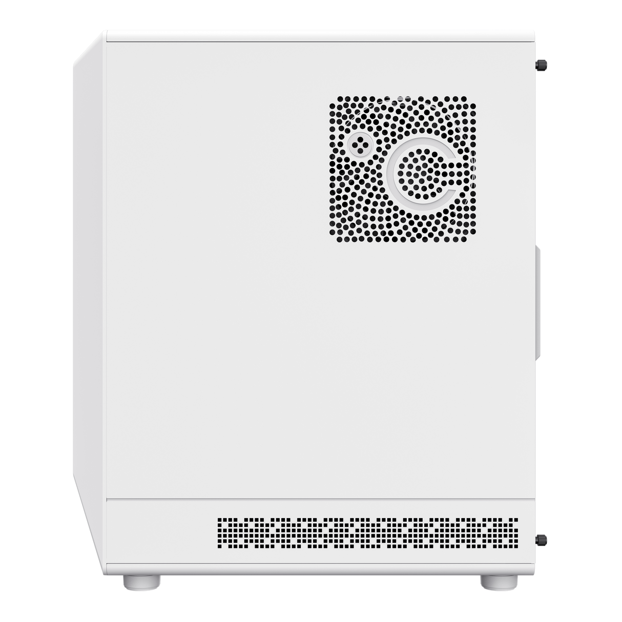 TEROS 13122G Caja de Ordenador ATX White, Gaming, Frontal ARGB