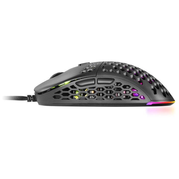 Mouse Mars Gaming Rgb Mm55 Black 12800dpi A825pro Switch