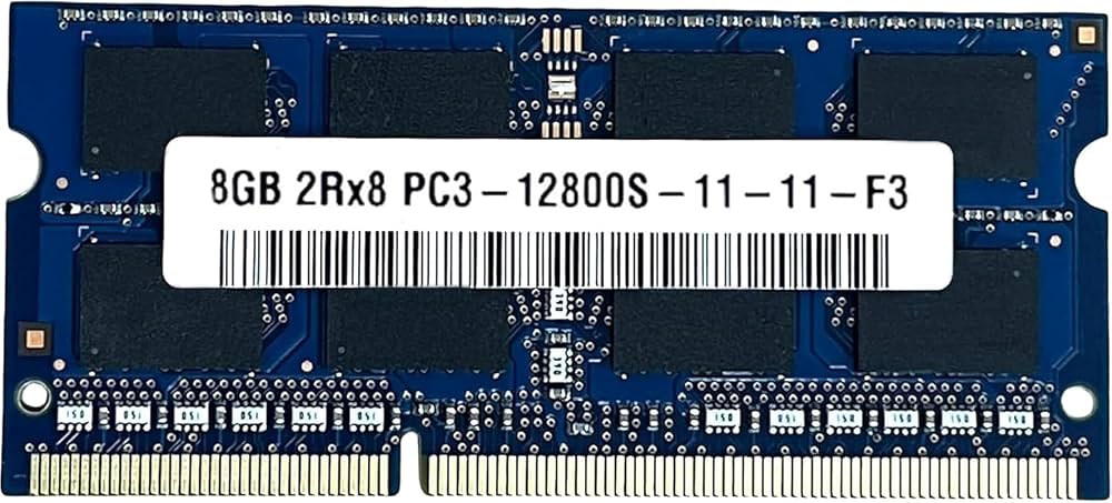 Memoria RAM 8GB DDR3 1600MHz SODIMM PC3-12800S Portátil