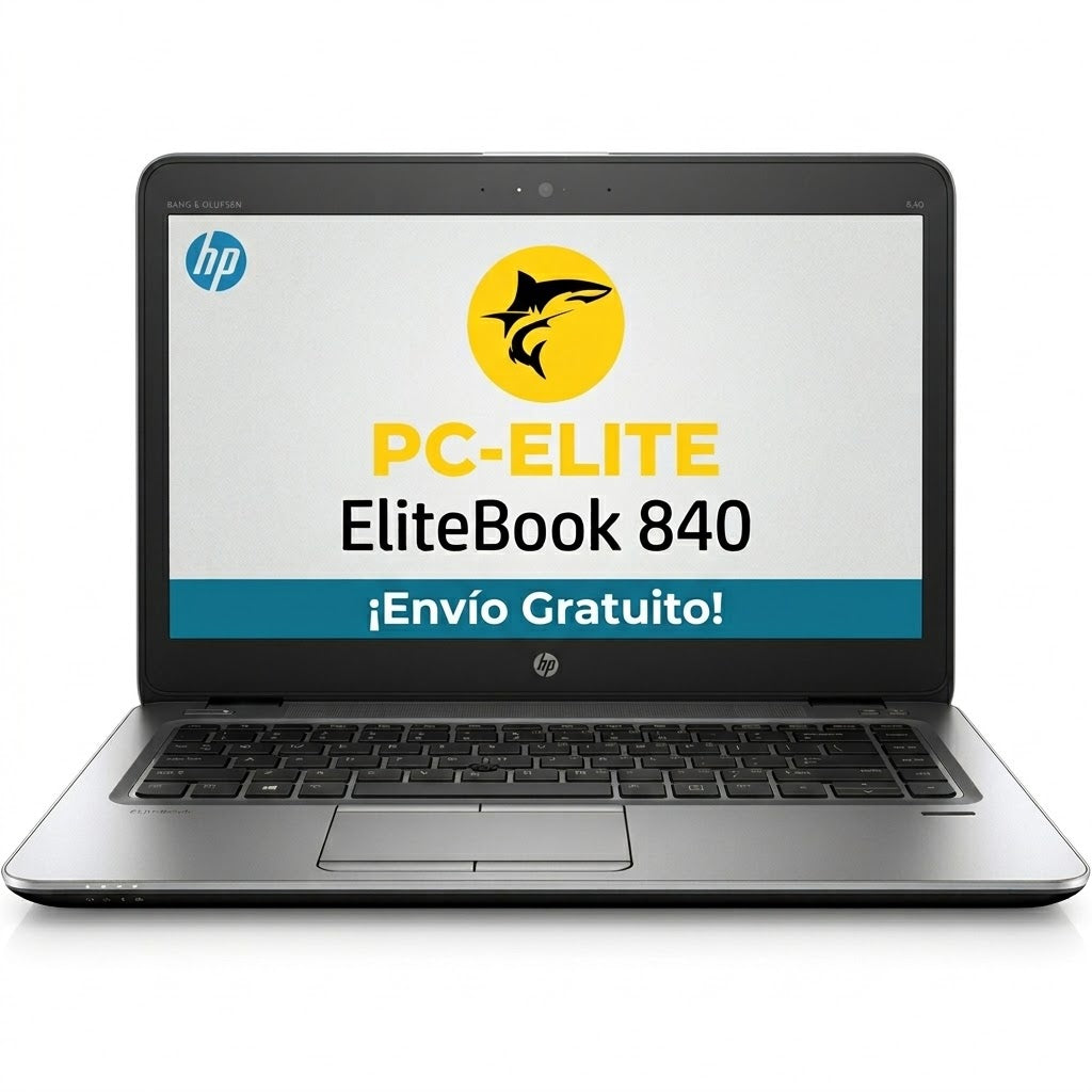 HP EliteBook 840 G3 i5-6300U 16GB Win 11 + Office 2019 reacondicionado - PC-ELITE Madrid