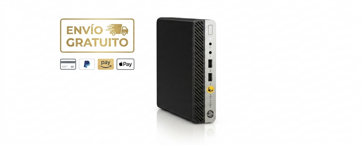 Hp 800 G4 | i5-8500t | 16 GB RAM | Win 11 pro y Office 2019 | preinstalado