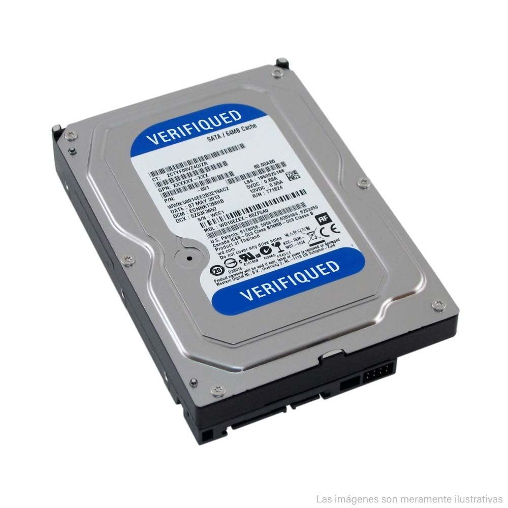 Disco Duro 500 GB HDD - vista lateral