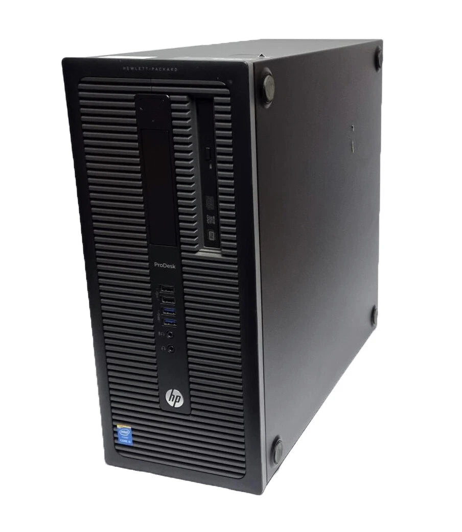 HP ProDesk 600 G1 Torre | i5-4590 | 16 GB RAM | 500 GB HDD | Windows 10 Pro | Office 2019 preinstalado