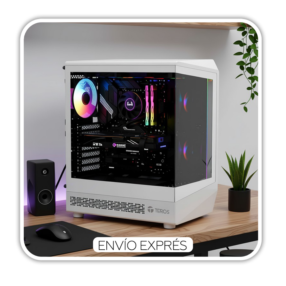 PC GAMING TEROS | RTX 5060, I7 265K IA, 32GB RAM, 1TB SSD, REF. LÍQUIDA RGB