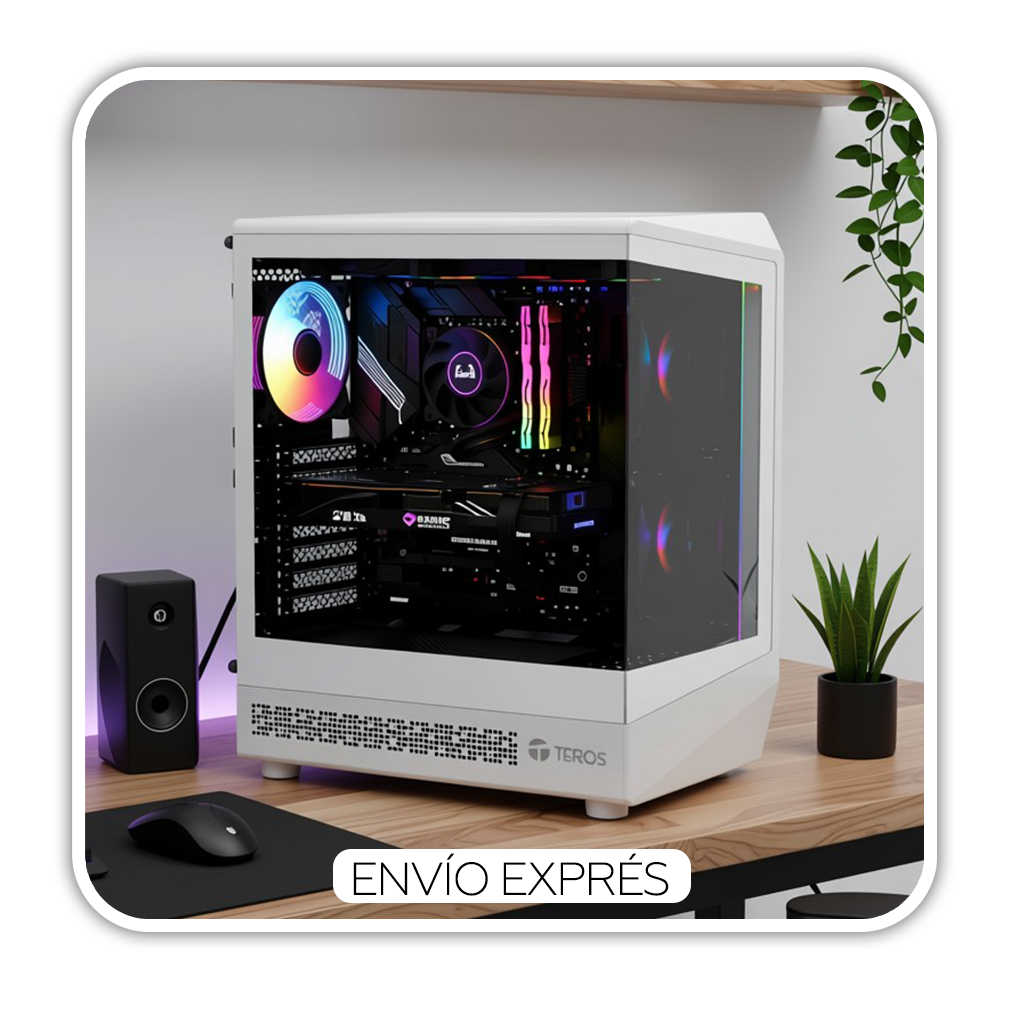 PC GAMING TEROS | RTX 5060, I7 265K IA, 32GB RAM, 1TB SSD, REF. LÍQUIDA RGB