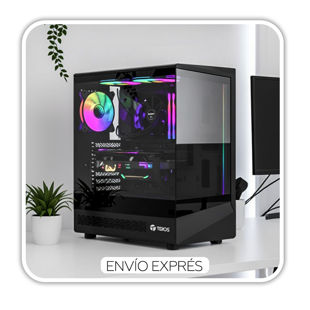 PC GAMING TEROS | RTX 5060 TI, I7 265K IA, 32GB RAM, 2TB SSD, REF. LÍQUIDA RGB