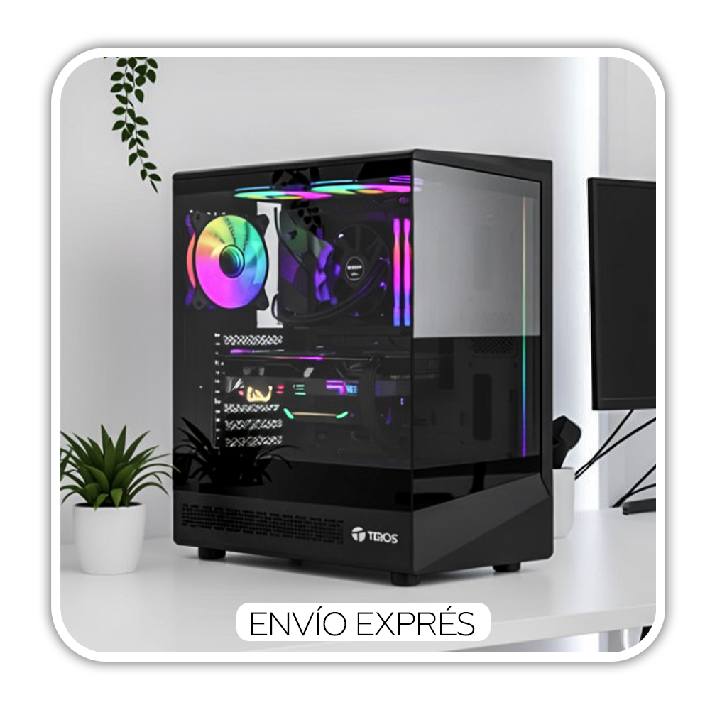 PC GAMING TEROS | RTX 5060 TI, I7 265K IA, 32GB RAM, 2TB SSD, REF. LÍQUIDA RGB