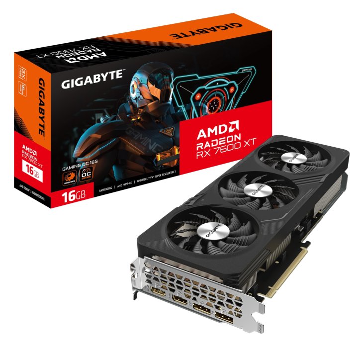 Gigabyte Radeon Rx 7600xt | Oc 16 GB