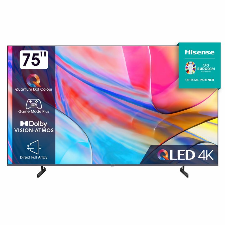 Televisor 75" Hisense A79kq Uhd 4k Qled Hdr10+ Smart-tv Vesa 400x300mm