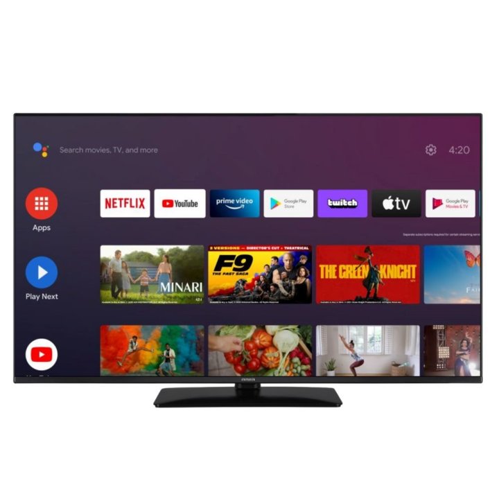 Televisor 55" Aiwa Qled 55qs85063uhd 4k Smart Tv