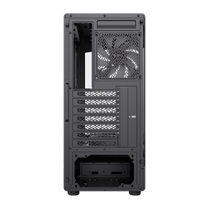 TEROS 13121G Caja de Ordenador ATX Black Gaming, Frontal ARGB