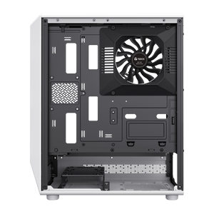 TEROS 13122G Caja de Ordenador ATX White, Gaming, Frontal ARGB