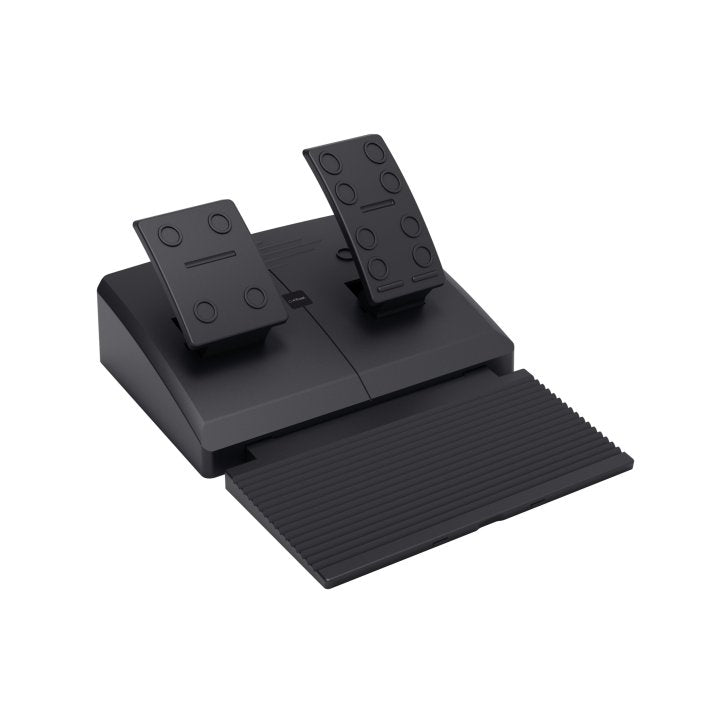 Volante Trust Gxt-289 Con Respuesta De Vibracion Y Pedales 25122 Compatible Con Pc Y Consolas Nintendo Switch, Xbox Series S