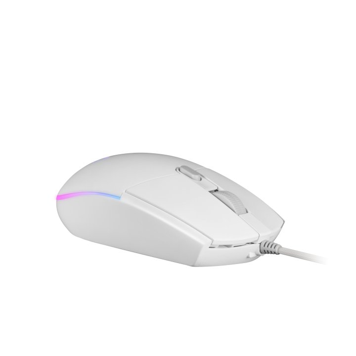 Mouse Mars Gaming Rgb Mmg White 3200dpi