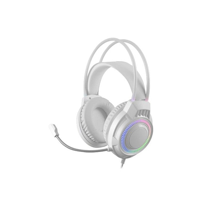 Teclado Mouse Headset Y Alfombrilla Mars Gaming Mcp124prowes H-mech Rgb 3200dpi Blanco