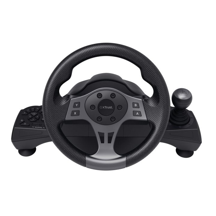 Volante Trust Gxt-289 Con Respuesta De Vibracion Y Pedales 25122 Compatible Con Pc Y Consolas Nintendo Switch, Xbox Series S