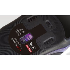 Mouse Mars Gaming Rgb Mmglow Black 12800dpi Iluminacion Total Chroma-glow Con Cuerpo Acabado En Espejo Switches Mecanicos Hua