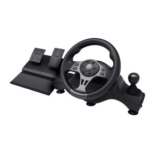 Volante Trust Gxt-289 Con Respuesta De Vibracion Y Pedales 25122 Compatible Con Pc Y Consolas Nintendo Switch, Xbox Series S