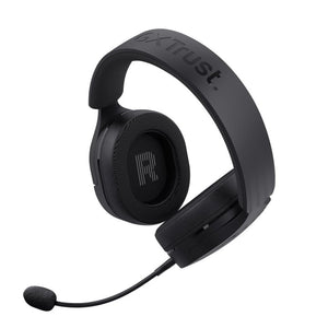 Headset Trust Gaming Gxt 490 Negro Fayzo 24900 Usb 7.1 Microfono Desmontable Y Flexible Iluminacion Rgb Auriculares Giratorio