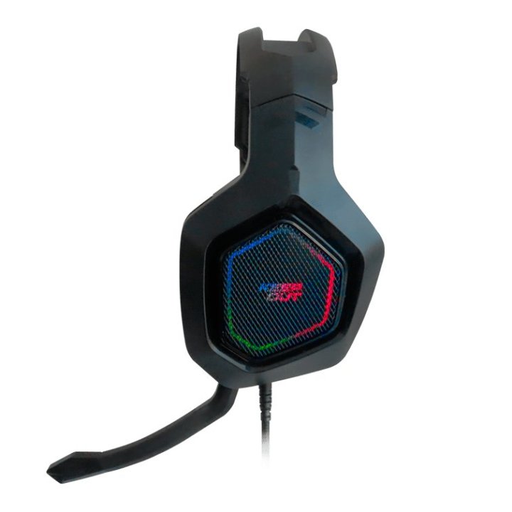Headset Gaming Keepout Hx901 7.1 Con Altavoces De 50mm Usb 2.0 Iluminacion Rgb Microfono Plegable Compatible Pc/ps4