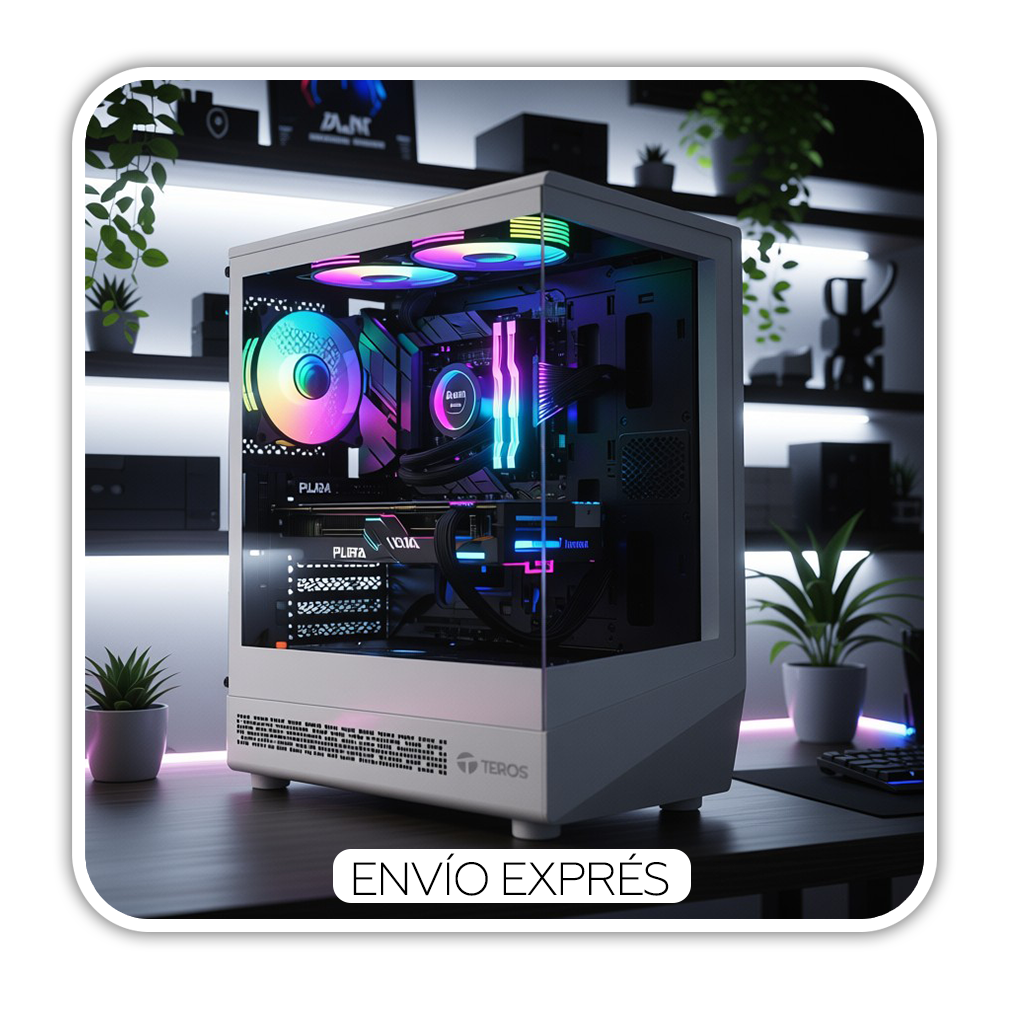 PC GAMING TEROS | RTX 5070, RYZEN 7 5800X, 32GB RAM, 2TB SSD, REFRIGERACIÓN LÍQUIDA RGB