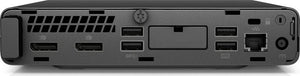HP 800 G4 Mini i5-8500t - vista trasera