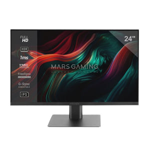 Monitor 24" Dp Hdmi Mars Gaming Mv24 Ips Fhd 120hz 1ms 250cd/m² Vesa 100x100